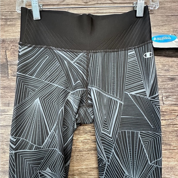 Champion Black Leggings with Form-Fitting Design and Elastic Waistband - Picture 2 of 8